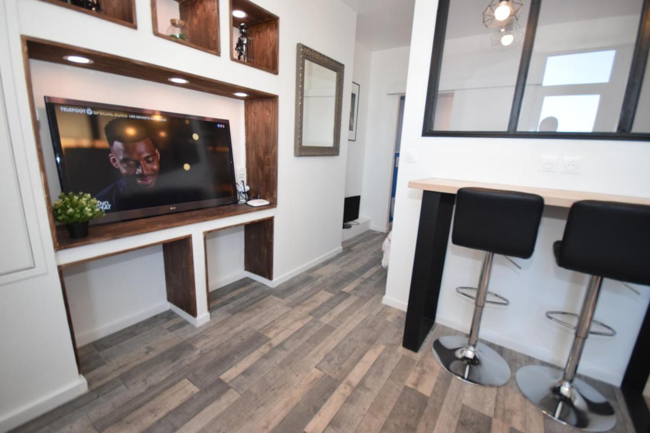 Design Appart - Hyper Centre - Tram - Free Wifi - Lerelaisdodile21 瓦朗西纳 外观 照片